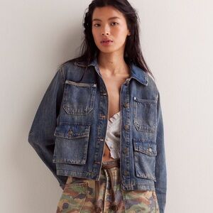 Free People We the Free Dani Denim Jacket